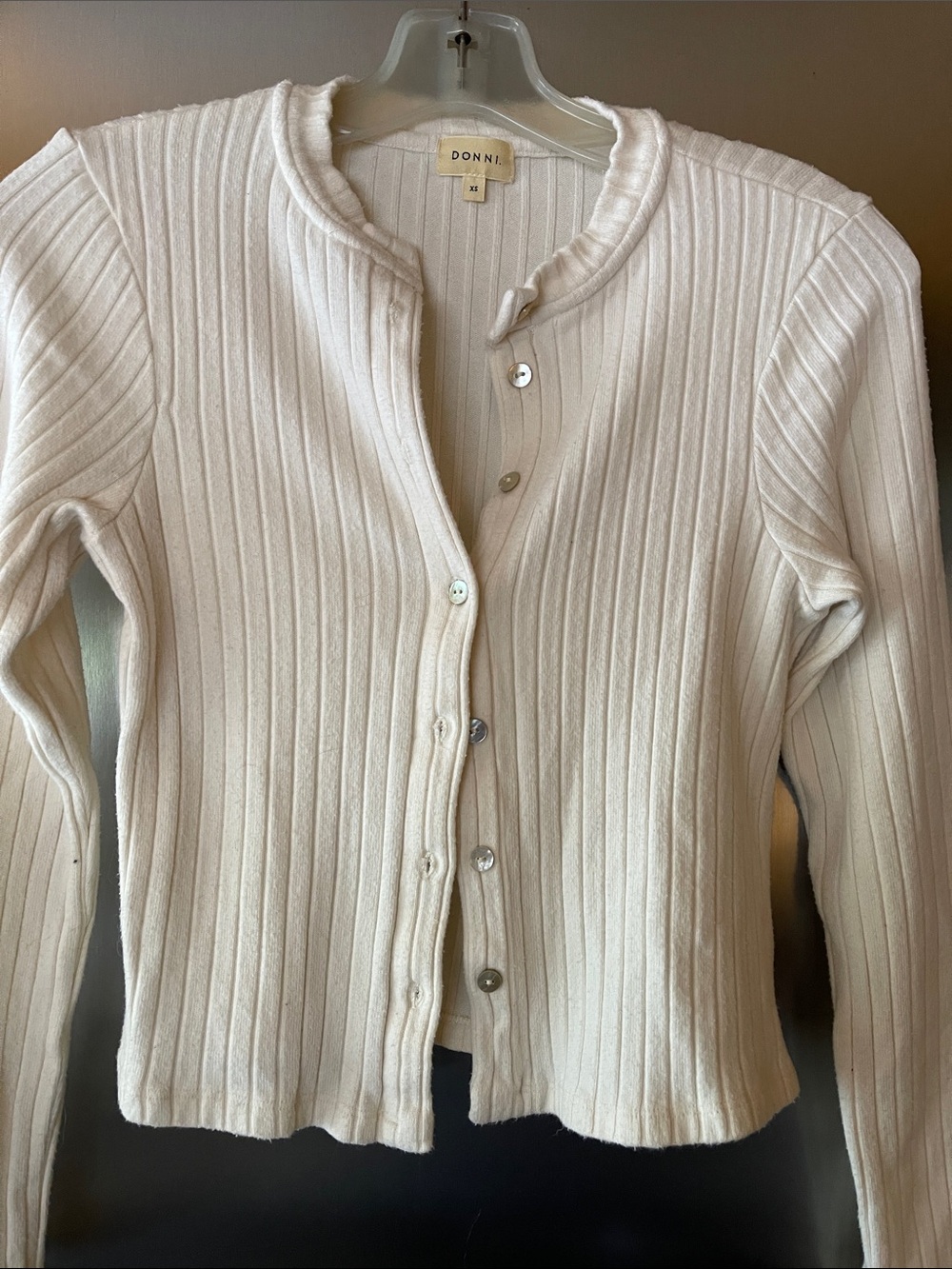 Donni cotton cardigan